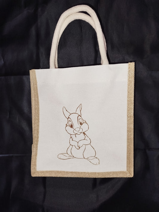 Sac personnalisé en toile de jute