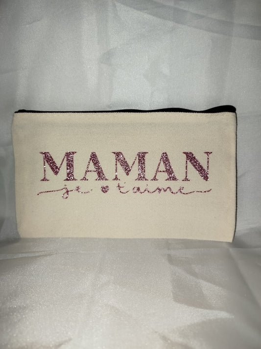 Sac personnalisé - Trousse Maman