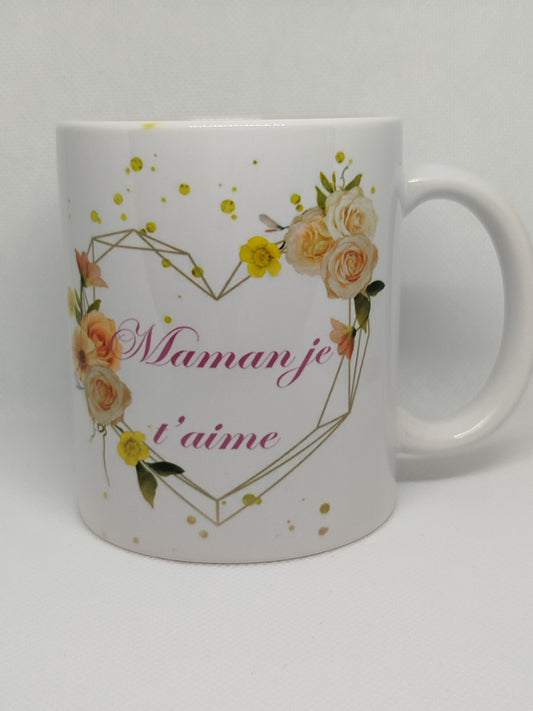 Mug personnalisé - Maman je t'aime