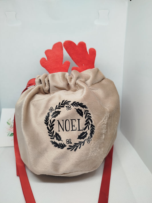 Pochette cadeau noël