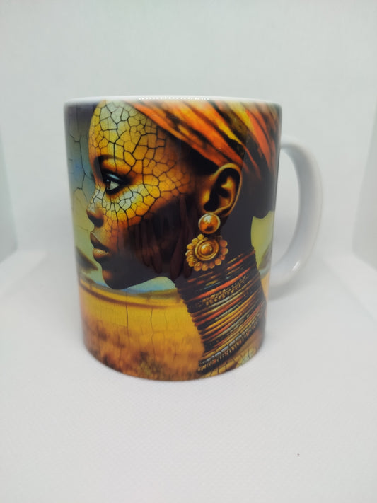 Mug personnalisé - Femme africaine