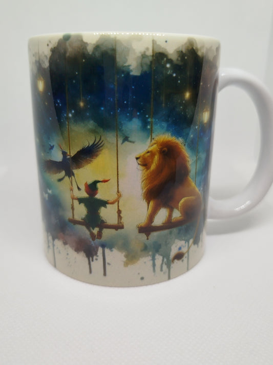 Mug personnalisé - Roi lion / Peter Pan